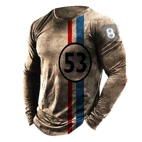 

rukas universal t-shirt stripe graphic print neck cut green blue brown grey black 3d print outdoor casual long sleeve printed clothing, White;black