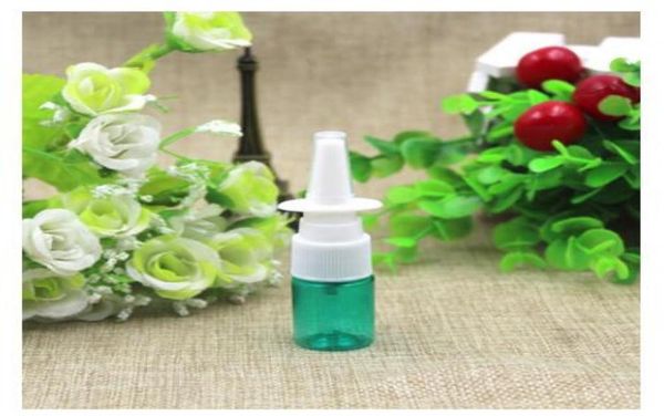 

100pcslot 5ml nasal spray bottle medical spray bottles with flat shoulder pet plastic atomizer cosmetic spray bottle9807820