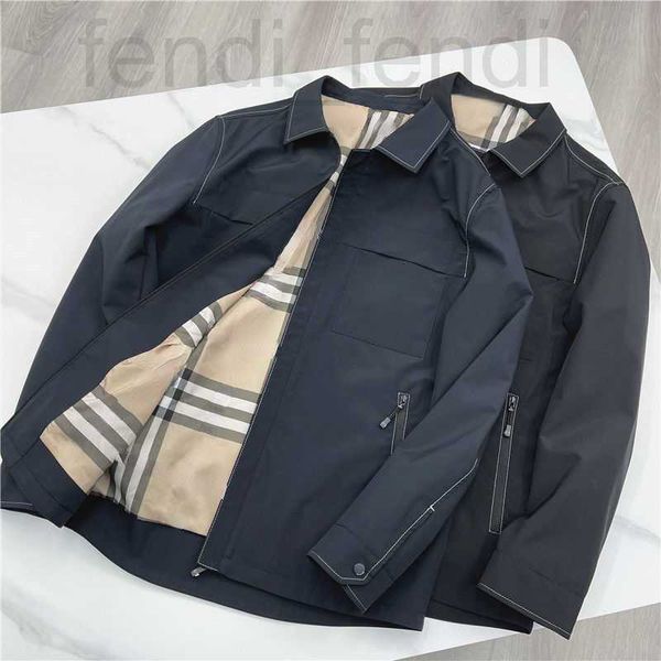 

men's jackets luxuriousmen jacket casual cardigan coat designer jackets mens nylon windbreaker loose zipper jacket tz6b, Black;brown