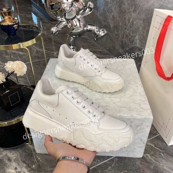 

2023new brand womens men designer casual shoes classic dirty shoes mid double height bottom trainers leather glitter golden quality, Black