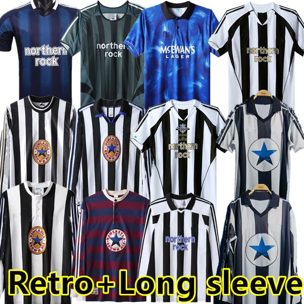 

95 96 97 99 2000 01 03 04 05 newcastle nufc shearer retro soccer jerseys hamann shearer pinas 1993 1980 82 05 2006 united owen classic footb, Black;yellow