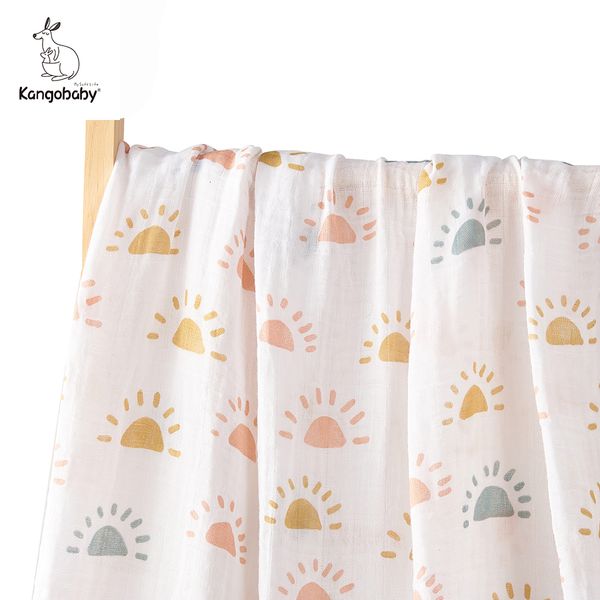 

blankets swaddling kangobaby #my soft life# all season muslin swaddle blanket born bath towel multi designs functions baby wrap infant quilt