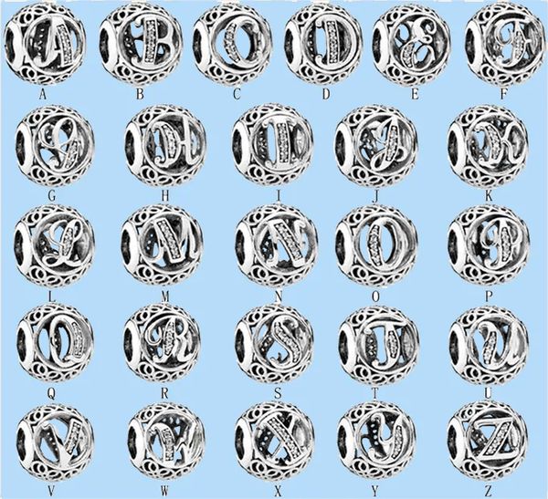 

925 silver beads charms fit pandora charm clover series fixed buckle bag gift box, Black
