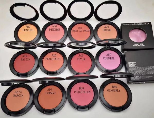 

branded blushes peachtwist makeup blush for women 12colors no mirrors & brush 6g