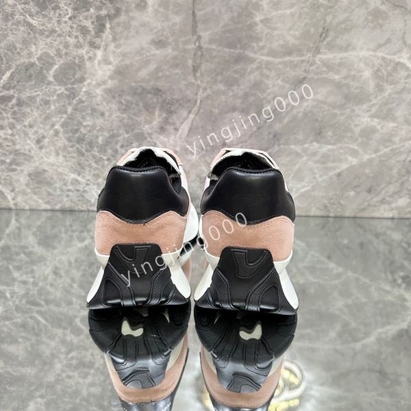 

new designers sneakers camouflage casual shoes stylist womens mens shoes designer checkered studded flats mesh fashion trainers2023, Black