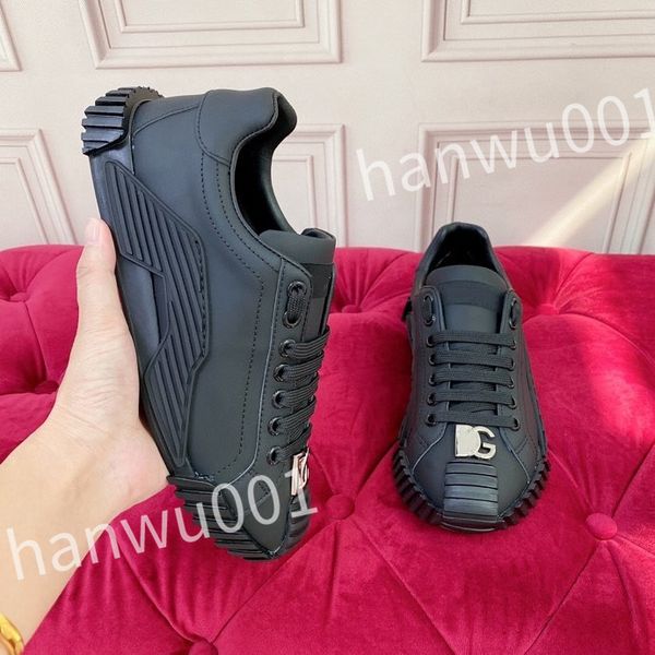 

2023 new luxury women's casual shoes women's designers men's leather basketball training shoes men's and women's da, Black
