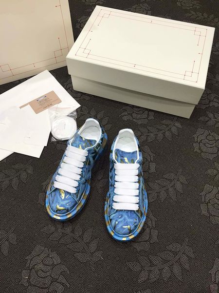 

designer sneakers women casual shoes trainers luxury canvas sneaker fashion platform 0426, Black