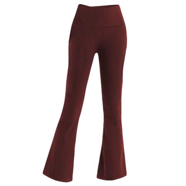 

women's pants capris lululemens womens active yoga clothes groove women bell bottoms leggings high waist tight figure show 6zm34zm34, Black;white