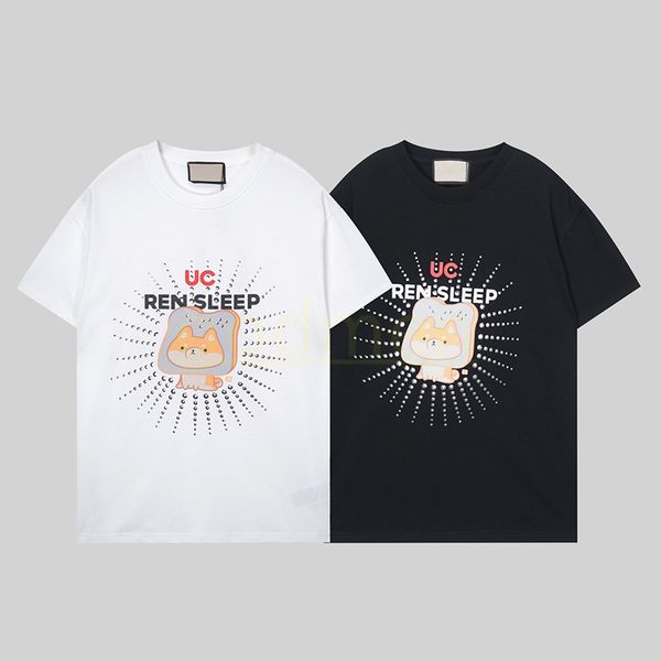 

summer designer t shirt luxury mens print tees mens short sleeves clothes asian size s-3xl, White;black