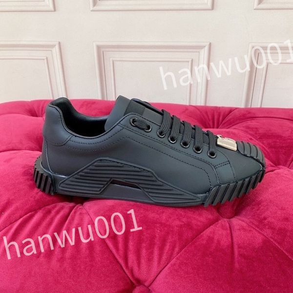 

luxury women's casual shoes women's designers men's leather basketball training shoes men's and women's daily life, Black