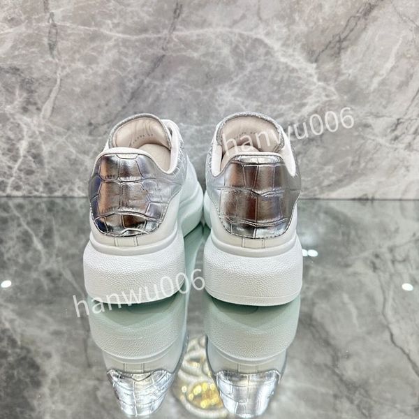 

2023r shoes women luxury designer sneaker lace up genuine leather sneakers fashion women casual designer sneaker, Black