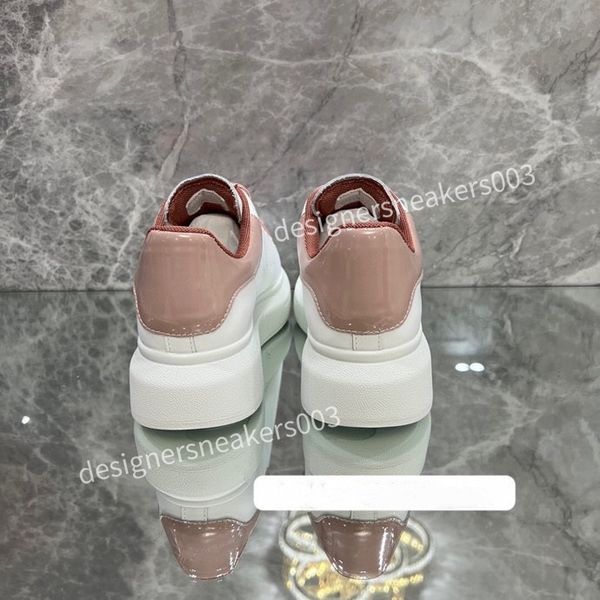 

2023new men womens brand casual shoes classic dirty shoes mid double height bottom trainers leather glitter golden quality, Black
