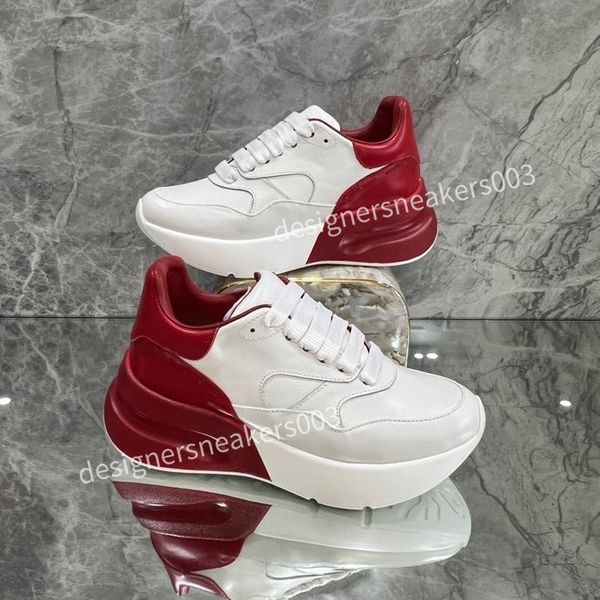 

women fashion casual shoes classic dirty shoes mid double height bottom trainers leather glitter golden quality, Black