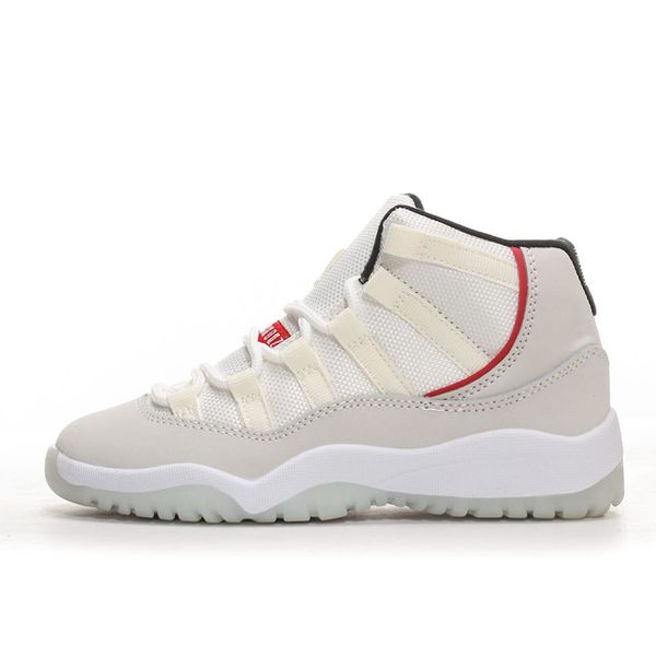 

cherry 11s children kids shoes 11 boys basketball jumpman shoe bred cool grey black sneaker chicago designer military grey trainers baby you
