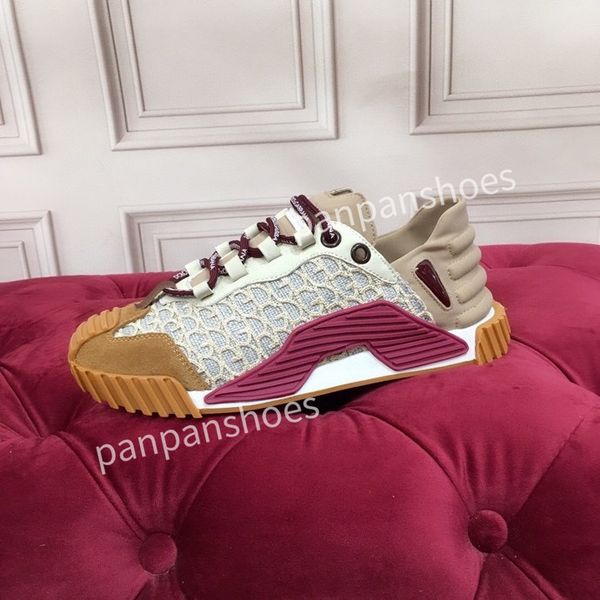 

new fashion casual shoes women designer leather lace-up sneakers fashion lady flat running letters shoes platform sneaker2023, Black