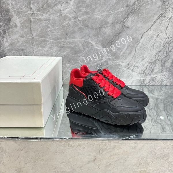 

2023new fashion designers sneakers camouflage casual shoes stylist mens womens shoes checkered studded flats mesh trainers, Black