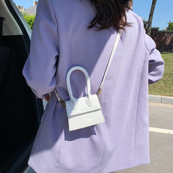 

mini tote handbags designers handbags shoulder bag woman purse crossbody bags designer circle hand design texture single shoulder messenger
