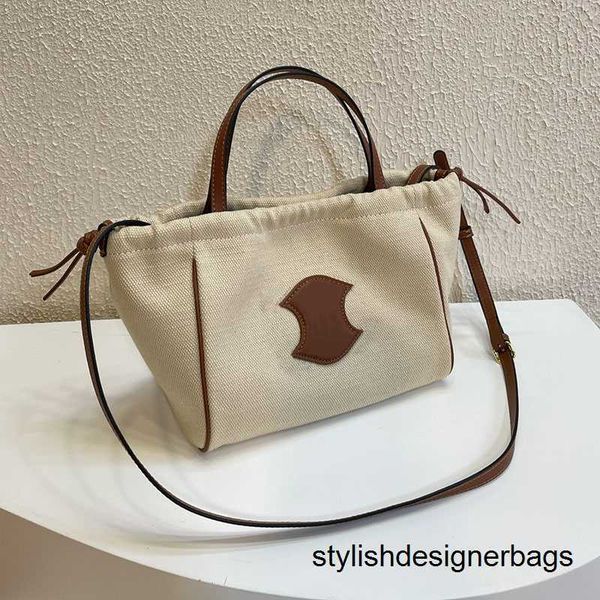 

cross body cabas bag drawstring cuir smooth leather denim bags handles shoulder drawstring capacity handbags luxury designer women totes pur