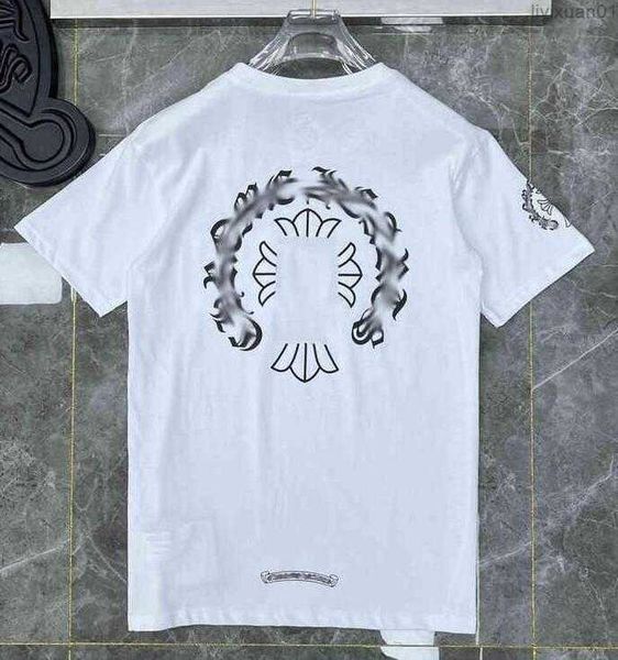 

mens t shirts heart brand crew neck short sleeves tees t-shirts casual horseshoe sanskrit cross print hearts ssf5, White;black