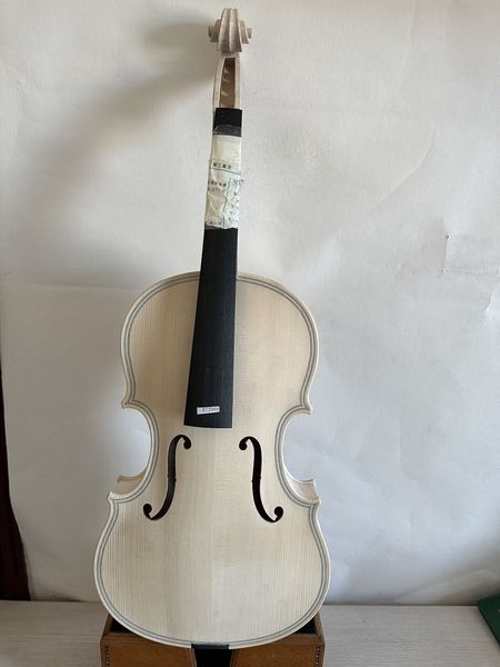 

15.5" viola in white maggini model flamed maple back spruce hand made k2988
