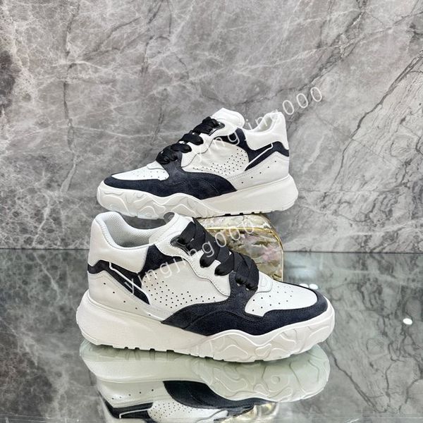 

2023new fashion designers sneakers camouflage casual shoes stylist mens womens shoes checkered studded flats mesh trainers, Black