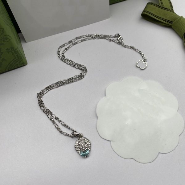 

designer necklace women's pendant necklace luxury jewelry dgvet edyf, Silver