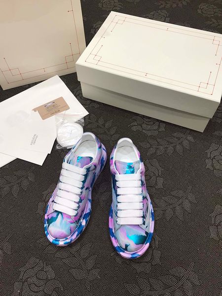 

2023 designer sneakers women casual shoes trainers luxury canvas sneaker fashion platform solid heighten shoe 0426, Black