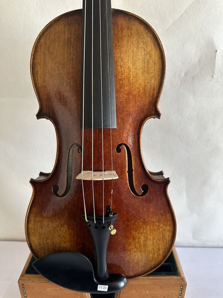 

master 4/4 violin stradi model 1pc flamed maple back spruce hand made k3139
