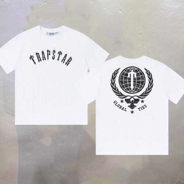 

men's t shirts summer tshirts arched font high definition printed short sleeved loose t-shirt for men women, White;black