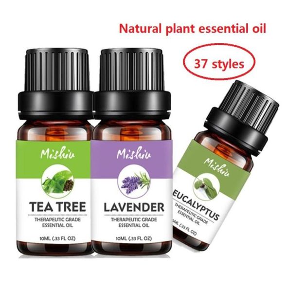 

100 natural plant lemon rose lavender pure essential oil treatment aromatic relaxation therapy better skin nursing massage tools4388304
