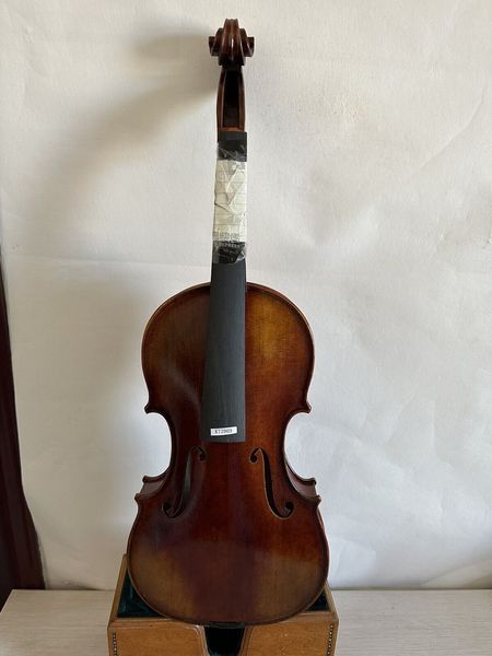 

4/4 violin not set up fittings flamed maple back spruce hand made k2969