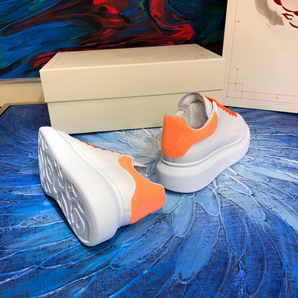 

2023 designer sneakers calfskin casual shoes shoes vintage leather all-match stylist sneaker patchwork 0426, Black