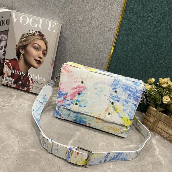 

luxury designer men and women messenger bag bagsmatte black color small classic handbag box suitable for daily life fashion all-match should