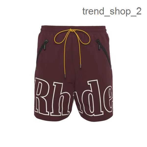 

designer shorts rhude short summer fashion beach pants men's streetwear loose size five-point basketball 7 ehpi, White;black
