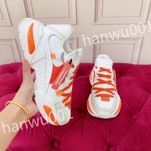 

2023 new luxury casual shoe men designer sneaker white leather calfskin sneakers shoes comfort outdoor trainers women's walking, Black