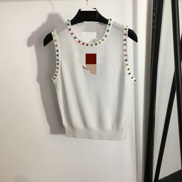 

5096 2023 runway summer brand same style sweater short sleeve pullover lapel neck white black fashion clothes womens 20231872