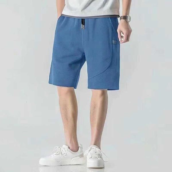 

men's shorts ins casual for 2022 summer cool knit five piece pants trendy sports trend loose fit, White;black