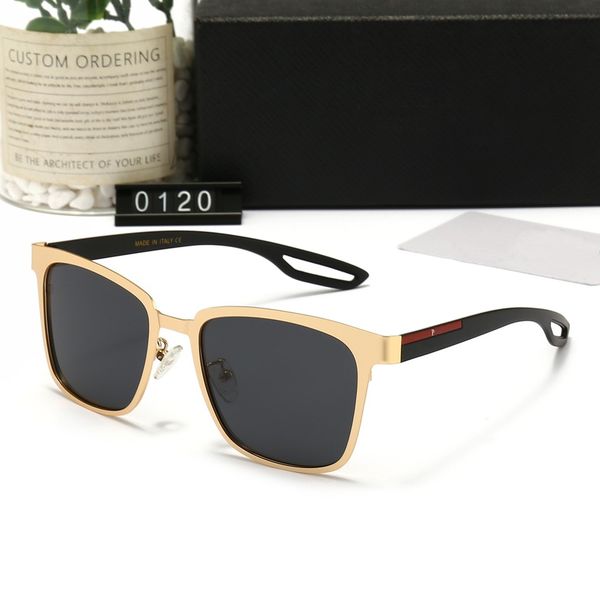 

new fashion sunglasses for man woman eyewear brand designer sun glasses uv400 lenses with retail box and case 0120, White;black