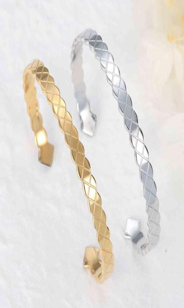 

qitian bracelet for women simple cuff bangle wave stainless steel fashion jewelry girlfriend charm girl lov9902574, Black