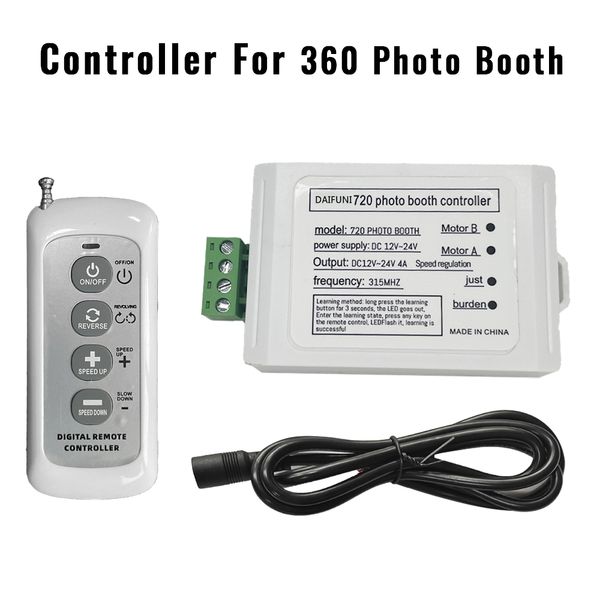 

daifuni 360 p booth controller remote control motor rotation for 360 p booth