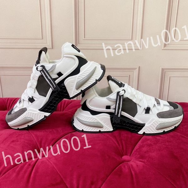 

new luxurys casual shoe mens designer sneaker white leather calfskin sneakers shoes comfort outdoor trainers women's walking, Black