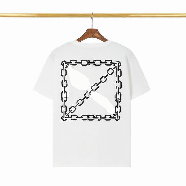 

luxury t-shirt men's women's designer loose short sleeve summer fashion printed embroidery casual high-quality tees new ow 28u7, White;black