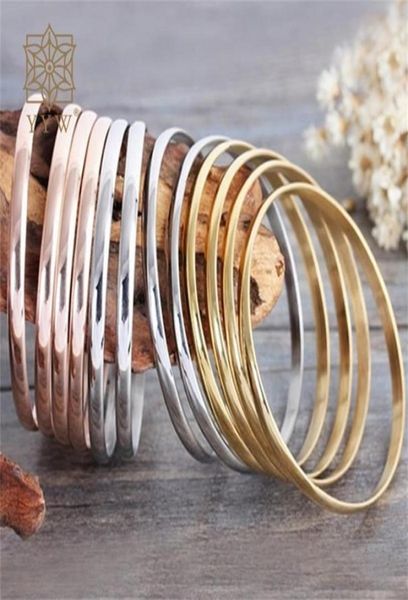 

bangle 912pcs woman bracelets stainless steel bangle set woman jewelry gifts fashion trend 68mm sold by set 2210289970873, Black