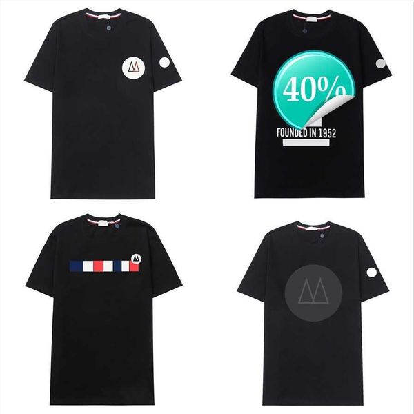 

2023men t-shirts designer tees couple t shirt black embroidery printed round neck trend shorts plus size m-3xl new products in summer loose, White;black
