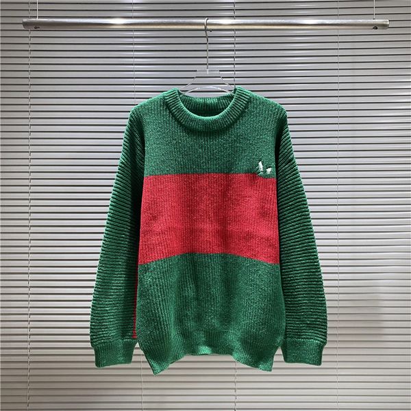 

designer women's sweater pullover round neck letter striped sweater fashion fashion sweater women's sweater 1:1 replication, White;black