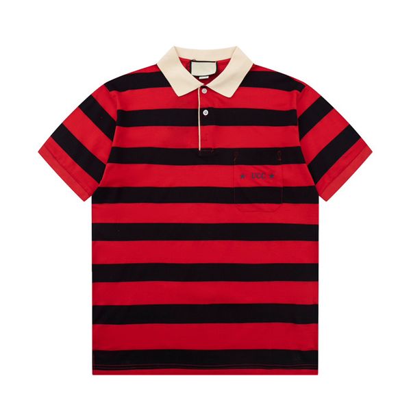 

mens polos t shirt fashion embroidery short sleeves turndown collar tee casual polo shirts m-3xl#90, White;black