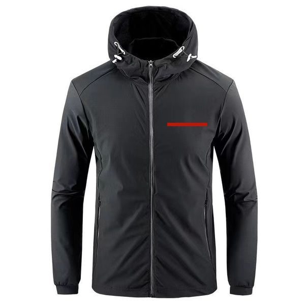 

men's jackets men spring autumn windrunner jacket thin jacket coat,men sports windbreaker jacket explosion black white grey couple fash, Black;brown