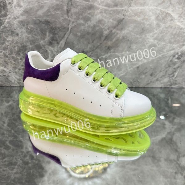 

2023men designer sneaker lace up genuine leather sneakers fashion women casual designer sneaker, Black