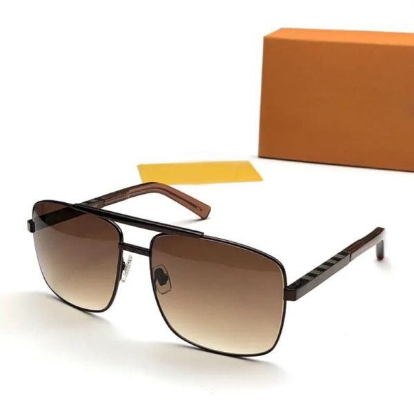 

2023 new designer sunglasses women luxury sunglasses man fashion brand glasses uv400 protection gold plated eyeglasses polarizing square sun, White;black