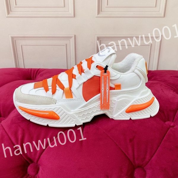 

2023 new luxury casual shoe men designer sneaker white leather calfskin sneakers shoes comfort outdoor trainers women's walking, Black